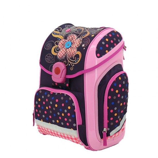 Polka Dot Printed School Backpack